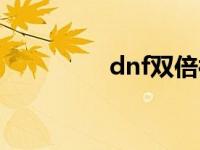 dnf双倍袖珍罐 dnf双倍 