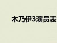 木乃伊3演员表黄圣依 木乃伊3演员表 