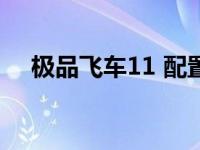 极品飞车11 配置 极品飞车11免cd补丁 