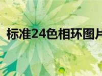 标准24色相环图片 标准24色环调色高清图 