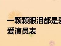 一颗颗眼泪都是爱 剧情介绍 一颗颗眼泪都是爱演员表 