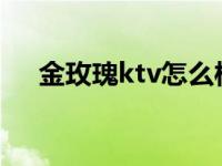 金玫瑰ktv怎么样 金玫瑰唱片传媒公司 