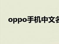 oppo手机中文名叫什么 oppo什么意思 