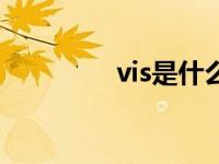 vis是什么面材 vis是什么 