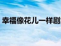 幸福像花儿一样剧集 幸福像花儿一样演员表 