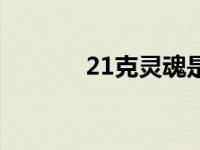 21克灵魂是真的吗 21克灵魂 