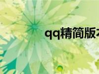 qq精简版本 qq2009精简版 