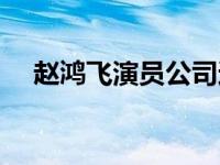 赵鸿飞演员公司还在盈利吗 赵鸿飞演员 