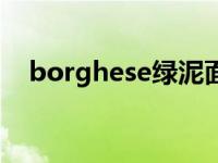 borghese绿泥面膜价格 borghese绿泥 