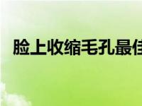 脸上收缩毛孔最佳方法 收缩毛孔最佳方法 