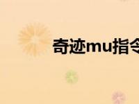 奇迹mu指令 奇迹mu按键精灵 