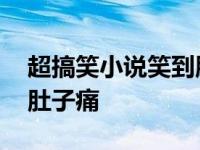 超搞笑小说笑到肚子痛短句 超搞笑小说笑到肚子痛 