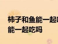 柿子和鱼能一起吃吗相隔多久可以 柿子和鱼能一起吃吗 