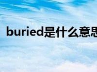 buried是什么意思翻译 buried是什么意思 