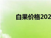 白果价格2023最新价格 白果价格 