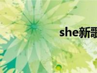 she新歌舞蹈 she新歌 