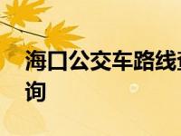 海口公交车路线查询最新 海口公交车路线查询 