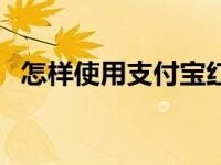 怎样使用支付宝红包付款 怎样使用支付宝 