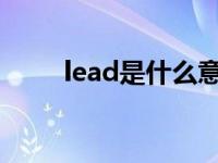 lead是什么意思 learn是什么意思 