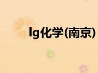 lg化学(南京) lg化学南京有限公司 