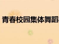 青春校园集体舞蹈视频 校园集体舞青春旋律 