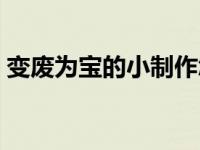 变废为宝的小制作怎么做 变废为宝的小制作 