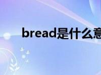 bread是什么意思 bottle是什么意思 