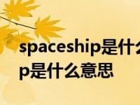 spaceship是什么意思翻译成中文 spaceship是什么意思 