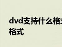 dvd支持什么格式的视频文件 dvd支持什么格式 