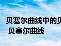 贝塞尔曲线中的贝塞尔曲线中的贝塞尔指的是 贝塞尔曲线 