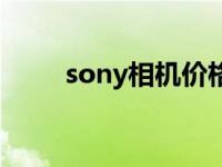 sony相机价格 sony数码相机报价 