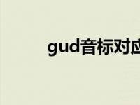 gud音标对应单词 音标对应单词 