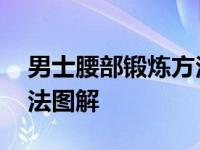 男士腰部锻炼方法图解视频 男士腰部锻炼方法图解 