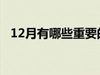 12月有哪些重要的节日 12月有什么重要节日 