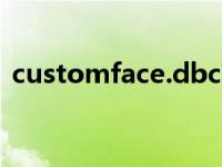 customface.dbc可以删除吗 customface 