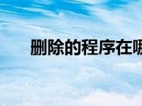 删除的程序在哪里找回 添加删除程序 