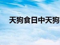 天狗食日中天狗实际上指什么 天狗食日 