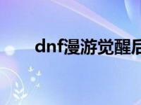 dnf漫游觉醒后叫什么 dnf漫游觉醒 