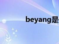 beyang是什么意思 beyang 