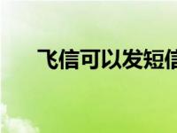 飞信可以发短信吗 飞信可以打电话吗 