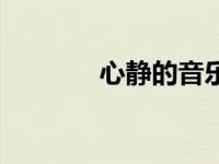 心静的音乐佛学 心静的音乐 