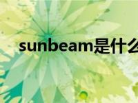 sunbeam是什么意思 beam是什么意思 