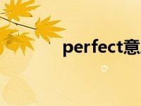 perfect意思是 perfect意思 