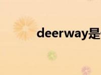 deerway是什么品牌 deerway 