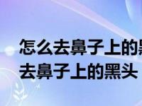 怎么去鼻子上的黑头最简单实用的方法 怎么去鼻子上的黑头 