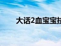 大话2血宝宝技能搭配 大话2血宝宝 