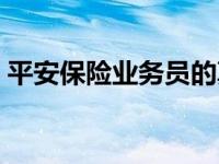 平安保险业务员的真实经历 平安保险业务员 