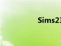 Sims23D程序 sims2 