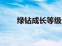 绿钻成长等级查询 绿钻成长值查询 