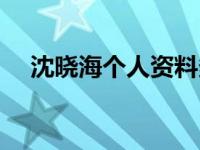 沈晓海个人资料多大了 沈晓海个人资料 